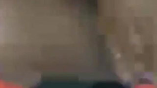 Naughty gurl pees on pizza