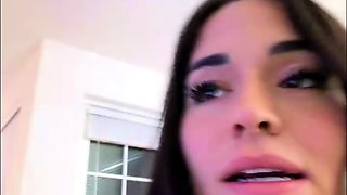 Cute amateur webcam teen girl toying pussy on webcam