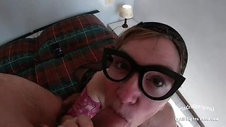 Blonde MILF Blondie2307 Gives Epic Deep Throat & Cum Swallow in 4K