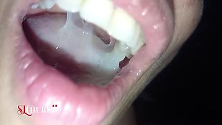 Young Sri Lankan Babe Sucks Cock and Swallows Every Drop
