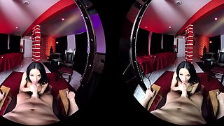 Bareback anal sex with flaming brunettes with big boobs