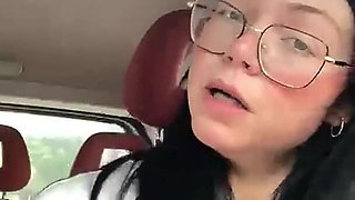 Smoking During Driving in My New Glasses