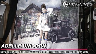 Sex hungry Adelle Unicorn and Adelle at reality clip