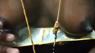 Desi Tamil Housewife's Oiled Nipples Scream in BDSM - Big Black Ass Shakes! Cuck Films! Indianhotwifex