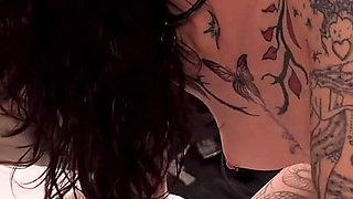 Goth Babe Silk Shadows Gets Her Pussy Pounded Hard & Rough - Steve Rickz