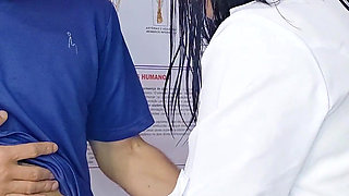 Hot Nurse Needs a Sample of Your Semen Now!!!