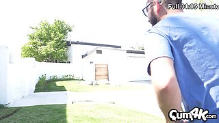 CUM4K Tiny Blonde Cutie Chloe Temple Gets A Neighborly Fill of Creampies