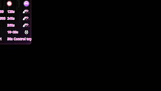 Solo ladyboy masturbation