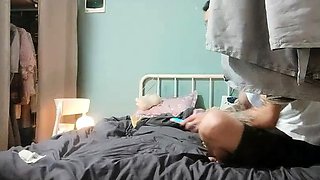 Chubby amateur nude on hidden cam