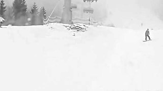 A Ski Day That Changes Quickly