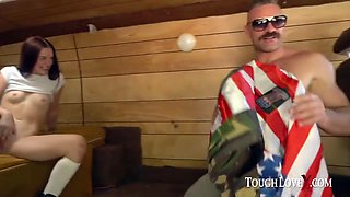 Big Cock Pounds Danni in Sex Van