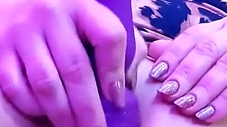 HER DILDO ORGASM IS NOT ENOUGH AND SHE CONTINUED FISTING PUSSY