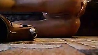 Oiled Russian Girl Plays With Dildo On Webcam