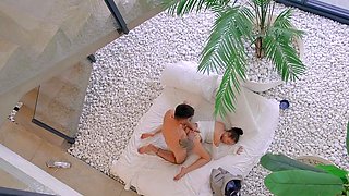 Spoiled Girl Fucks the Boss of Security Before Her Father