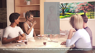 Awam MILF Cuckold Amber - Lucky Dylan Gets Dinner and Pussy at Sam’s House