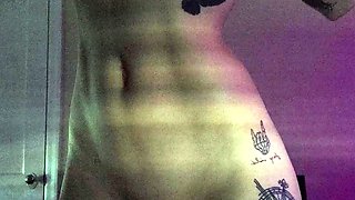 Blonde teen Sierras first erotic masturbation video