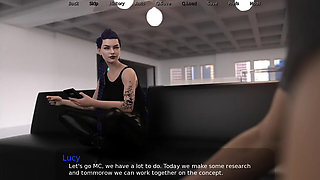 Hot Mature Landlady Does Spicy Yoga with Tenant - Bulge Tease & Flexible Poses