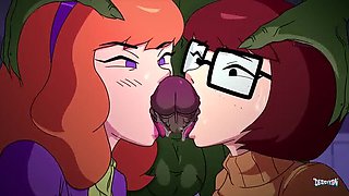 Velma Scooby Doo Mystery Bang - Anal Creampie & Rough Sex with Big Tits
