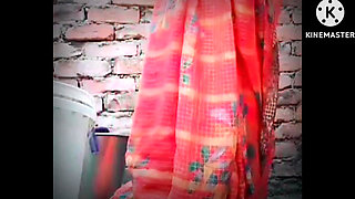 Hot Beautiful Sexy Girl Bathing Her Hot Boobs with Water Washing Her Pussy with Water