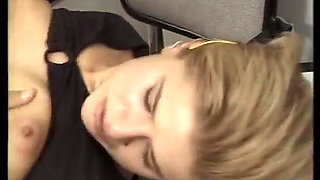 Cute German Babe Gets Huge Load of Cum in Her Face