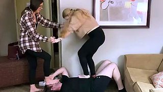 ONLYBALLKICKING - Two Girls Trampling Balls