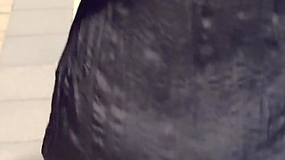 Horny Slut Fucked in the Middle of the Train Station!!