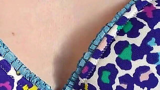 Titplay with Squeezing, Sucking and Massaging My Small Tits