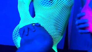 Nasty brunette pornstar with big boobs