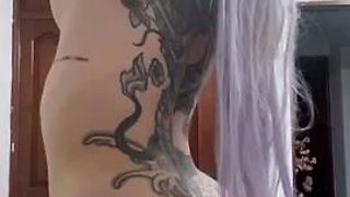 Daniela Foxx Teasing With Ass Close Up