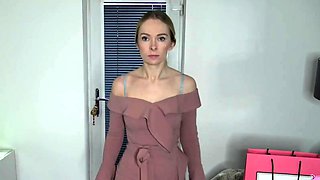 Blond ripping her hose foot fetish and anal sex