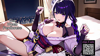 Raiden Shogun - Genshin Impact - BDSM Slave