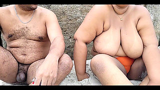 Nudist Beach, I'm Showing Myself off to Everyone