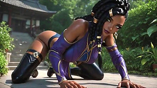 Senna League of Legends Hentai Compilation Stripping and Big Tits Tease