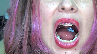 Swallowing and Playing with Big Plastic Bears