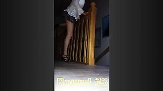 Kinky Cowgirl Sissy Slut Rides a Sex Toy