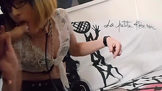 The Secretary in for Her Sofa Promotion