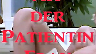 Doctor and nurse with blonde patient slut in hospital threesome