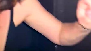Hot mummy wifey at gloryhole night club for anonymous