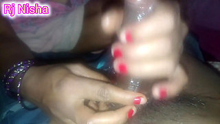 Rj Nisha with Boyfriend Sexy in Bathroom