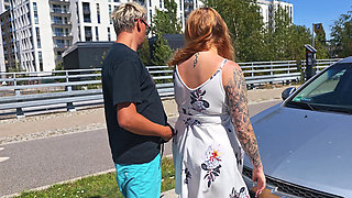 My Car Broke Down. a Stranger Fixed It in Exchange for a Blowjob and Sex.