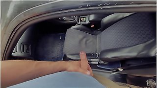 I Fucked My Stepsister While She Was Driving Me Home In The Car