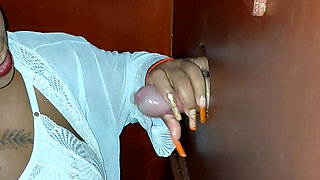 Goly hole at the party