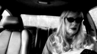 MrsRuthieRoman Smokes While Riding Huge Dildos