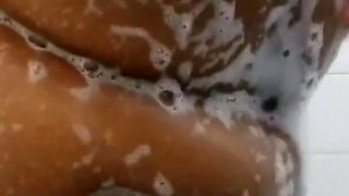 Sexy BBW in the shower