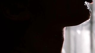 Fucked a busty teen beauty, POV blowjob with cum in mouth