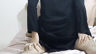 Wife Share Arabic Hijab and Women Italian