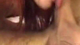 Leaking Creampie Slurped From Stretched Pussy Cleanup