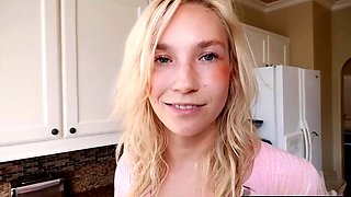 Super hot blonde Claire Roos visits her boss Mike Hunt for some steamy action