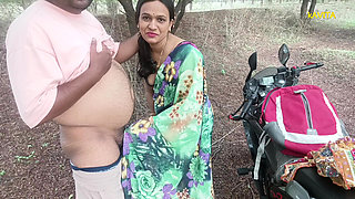 Kavita Bhabhi Fuck in jungle with Tatya in doggy style ass licking blowjob and dirty cum in mouth