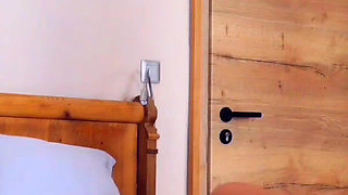 Beautiful blonde mature bed pleasure